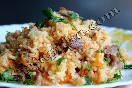 Плов в мультиварке с мясом